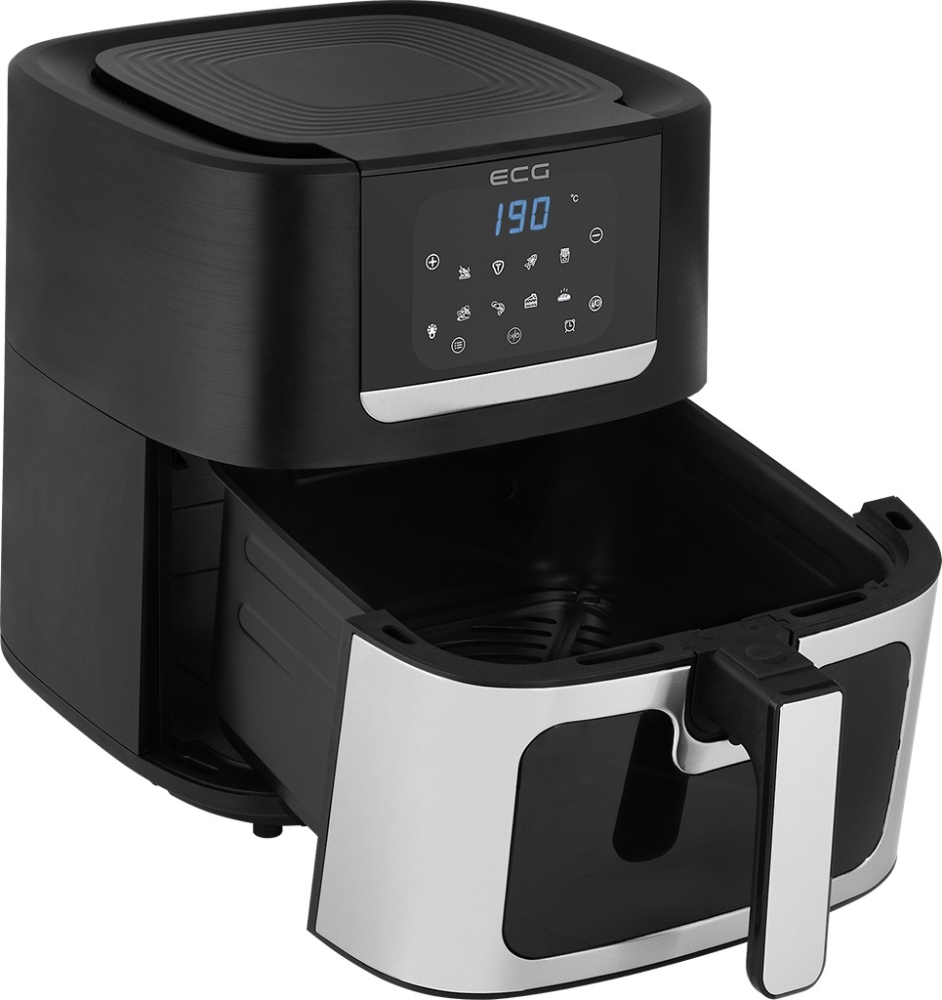 Friteuza cu aer cald ECG AF 8000 Crusty XL, 7 litri, 1700 W, control digital, 8 programe, temperatura 80-200°C [9]