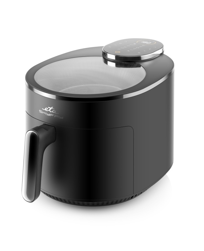 Friteuza cu aer cald ETA SkyFry 5168 90000, 5 litri, 1500 W, 12 programe, control tactil, negru [4]