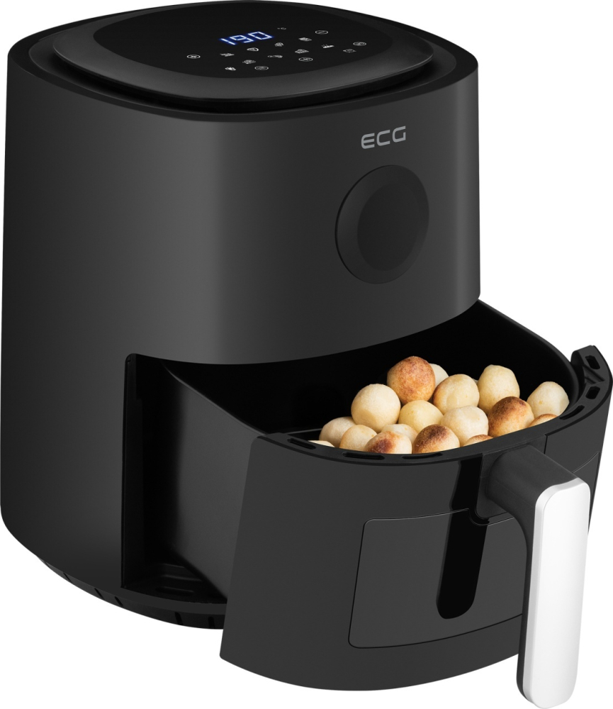 Friteuza cu aer fierbinte ECG AF 4020 Compact Fry, 3.8 litri, 1300 W, control digital, 8 programe, temperatura 80-200°C [11]