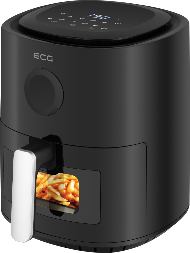 Friteuza cu aer fierbinte ECG AF 4020 Compact Fry, 3.8 litri, 1300 W, control digital, 8 programe, temperatura 80-200°C [3]
