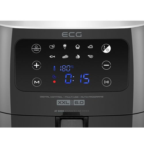 Friteuza cu aer fierbinte ECG AF 6000, 7 litri, 1800 W, 8 programe, control temperatura 30-200°C [5]