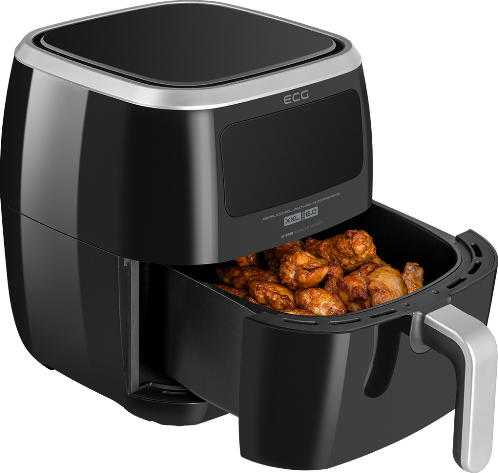 Friteuza cu aer fierbinte ECG AF 6000, 7 litri, 1800 W, 8 programe, control temperatura 30-200°C [10]