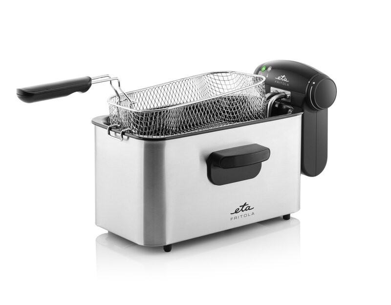 Friteuza ETA Fritola 3172, 2000W, 3 litri, otel inoxidabil, control temperatura 150-190 °C [5]