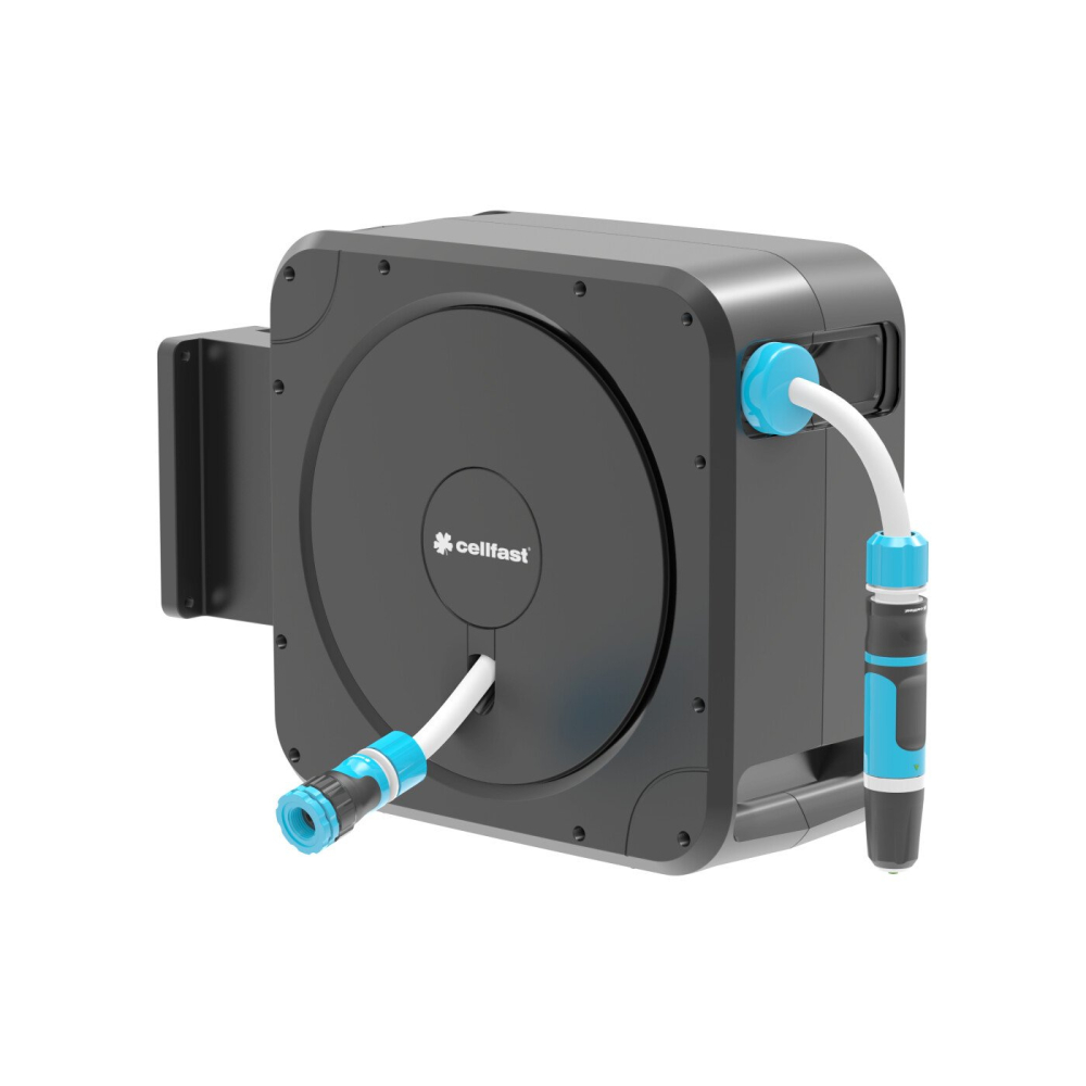 Furtun cu tambur automat Cellfast ERGO, 20m, 1 2  , accesorii incluse [2]