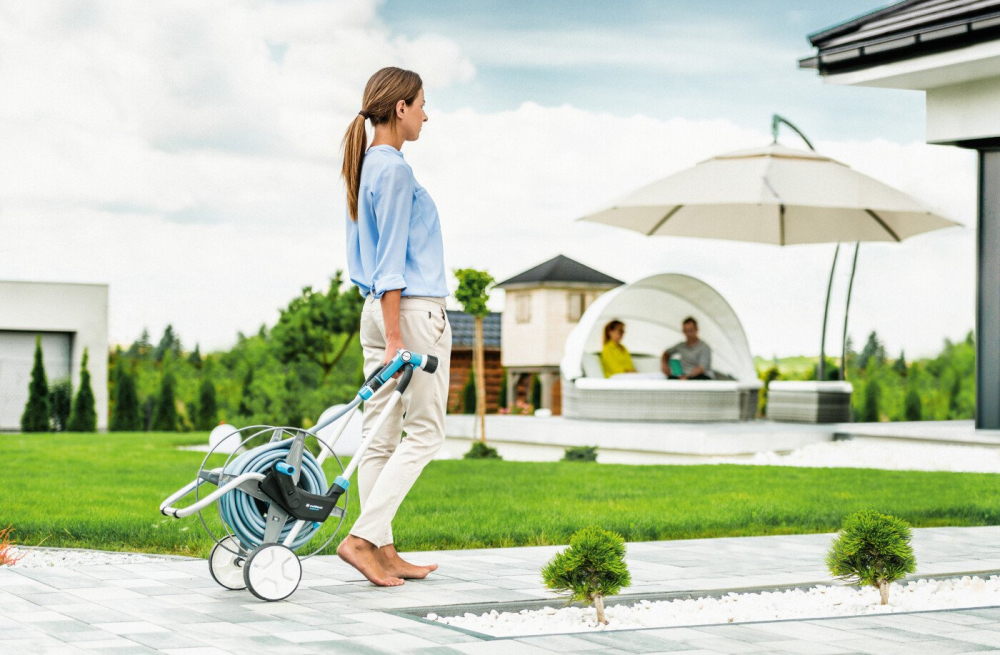 Furtun cu tambur Cellfast EXPLORER, furtun pentru gradina MULTIFLEX ATSV 1 2  , 25m, accesorii incluse [3]