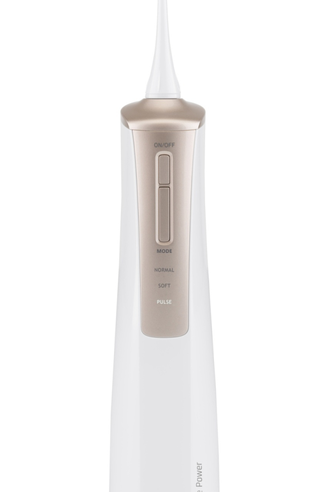 Irigator bucal ETA AquaCare Power 2708 90000, 3 moduri de curatare, rezervor 200 ml, IPX7, alb/auriu [3]