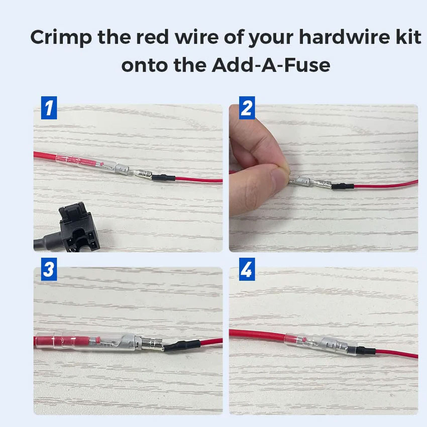 Kit cablu alimentare si monitorizare miscare pentru AZDOME JYX04 pentru modele M300  M300S, 12 24V To 5V 3A, Micro USB [6]
