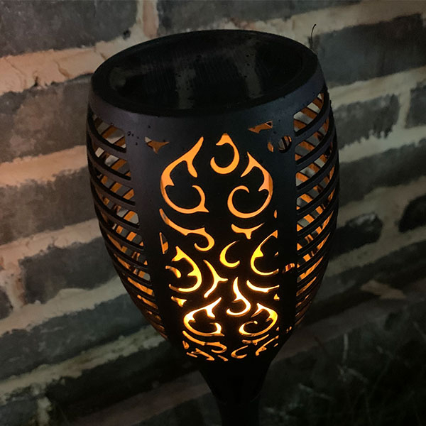 Lampa solara cu efect flacara Forever Light, 33 LED-uri SMD, 600mAh Ni-Mh IP65 [3]