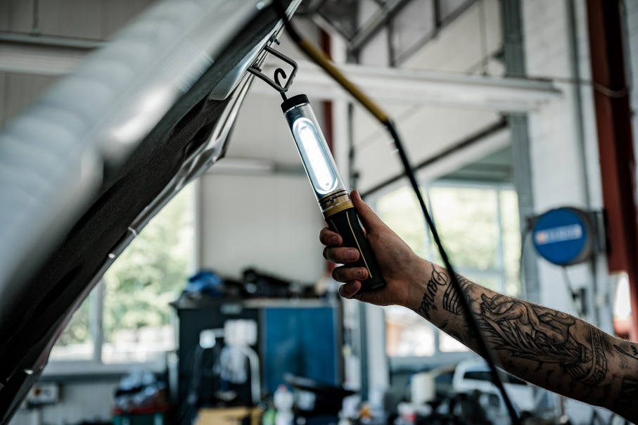 Lanterna de Lucru LED Brennenstuhl WL 500 A,520 Lumeni, SMD-LED, IP54, Reincarcabila, Lanterna de inspectie [4]