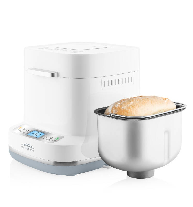 Masina de facut paine ETA 4150 90000 Crustica, 550 W, 1 Kg, 12 programe, temporizator, mentinere la cald, alba [3]