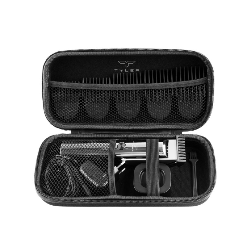 Masina de tuns si ras ETA Tyler 9342 90000, 5 viteze, 6 accesorii, acumulator Li-Ion 5V/1A, gri [11]