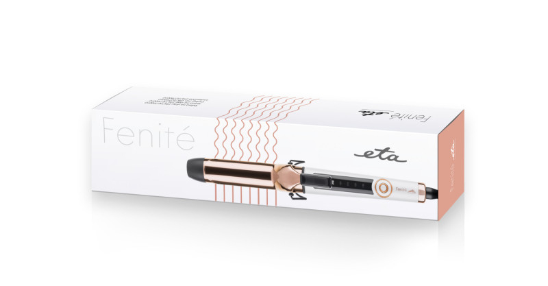 Ondulator ETA Fenite 7327 90010, 48 W, 130-210 °C, finisaj Titan, diametru 33 mm, alb [6]