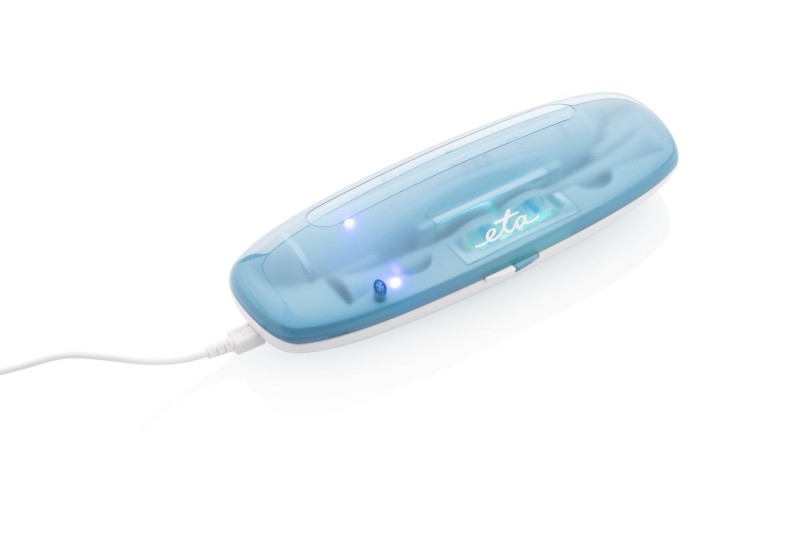 Periuta electrica sonica ETA Sonetic Holiday 4707 90000, dezinfectare UV, 2 capete, alb [5]