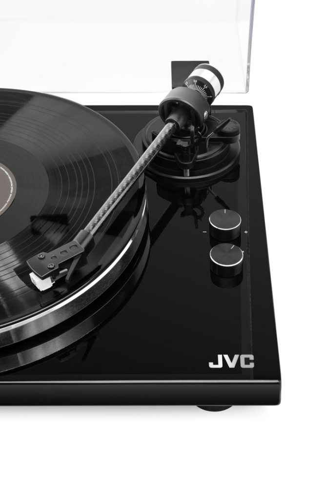 Pick-up Hi-Fi cu ac JVC AL-E534B, Bluetooth, 2 viteze (33 si 45 rpm), platan aluminiu, iesire RCA, negru [9]