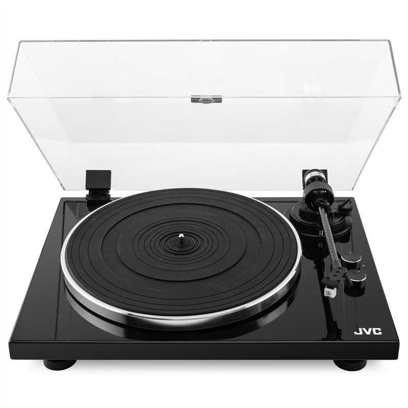 Pick-up Hi-Fi cu ac JVC AL-E534B, Bluetooth, 2 viteze (33 si 45 rpm), platan aluminiu, iesire RCA, negru [2]
