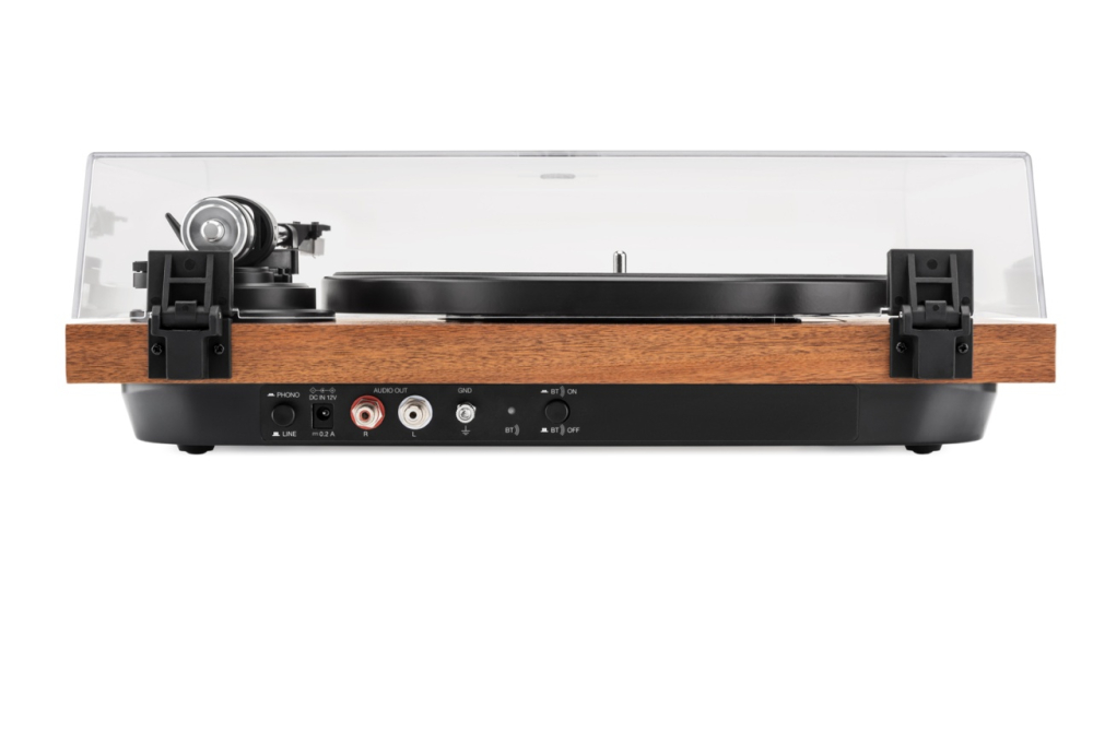 Pick-up Hi-Fi cu ac JVC AL-E534M, Bluetooth, 2 viteze (33 si 45 rpm), platan aluminiu, iesire RCA, maro [5]