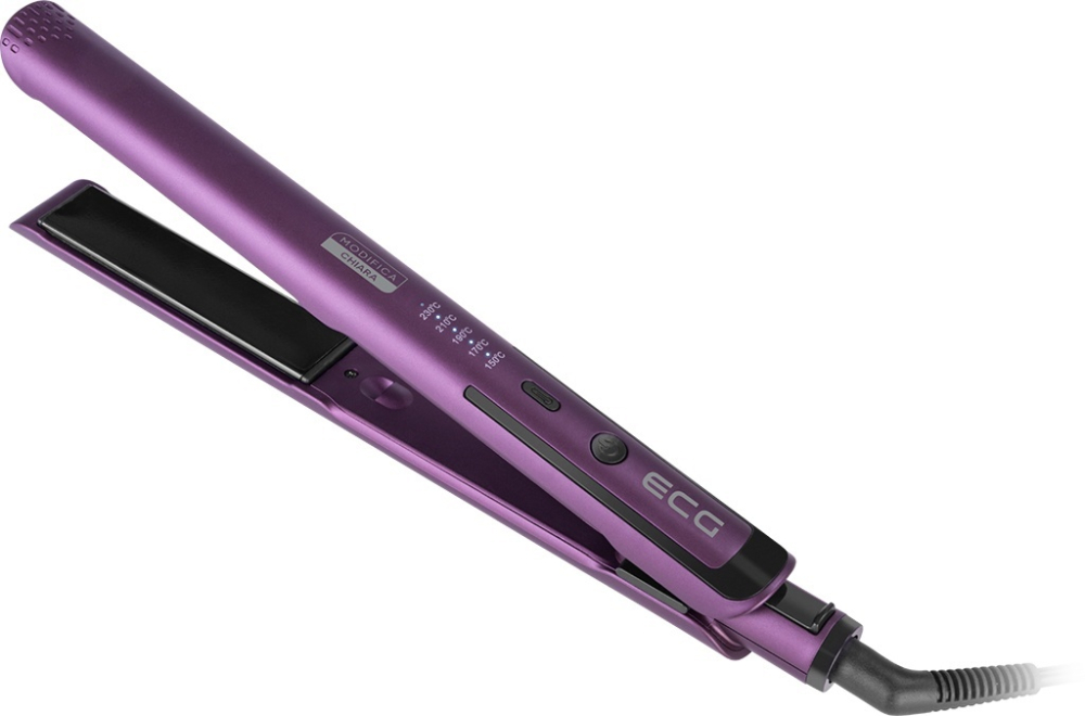 Placa de indreptat parul ECG Modifica Straight Chiara 48 W, 150-230°C, invelis ceramic, 5 niveluri de temperatura, violet [6]