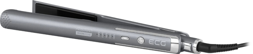 Placa de indreptat parul ECG Modifica Straight Moonstone 48 W, 150-230°C, invelis ceramic, 5 niveluri de temperatura, gri [10]