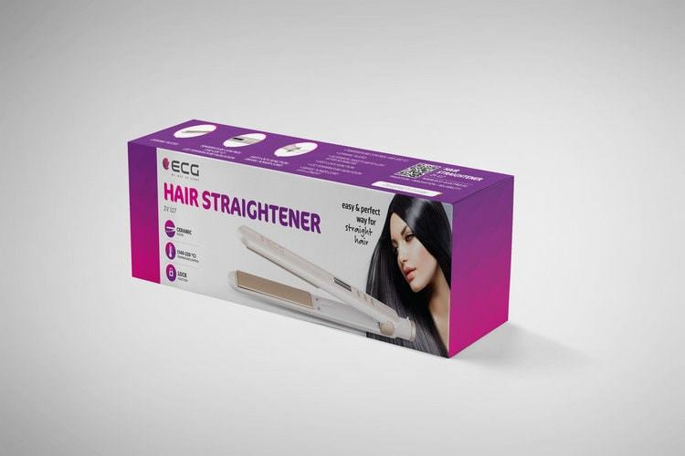 Placa de indreptat parul ECG ZV 117, 220 grade, LCD, invelis ceramic [3]