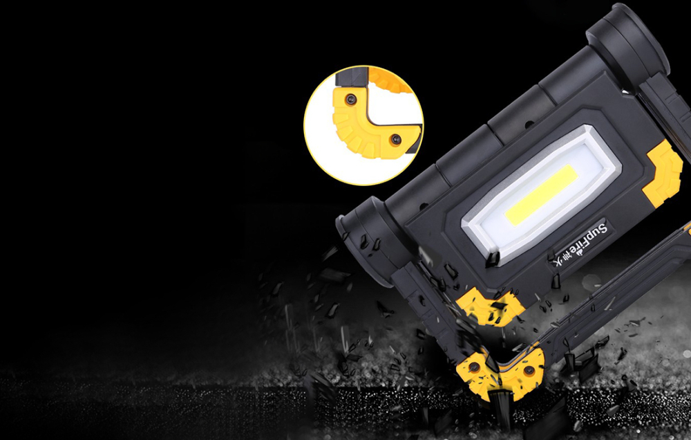 Proiector LED portabil SupFire G7, 20W, 1000lm, reincarcabil, COB, Acumulator 5000mAh [5]
