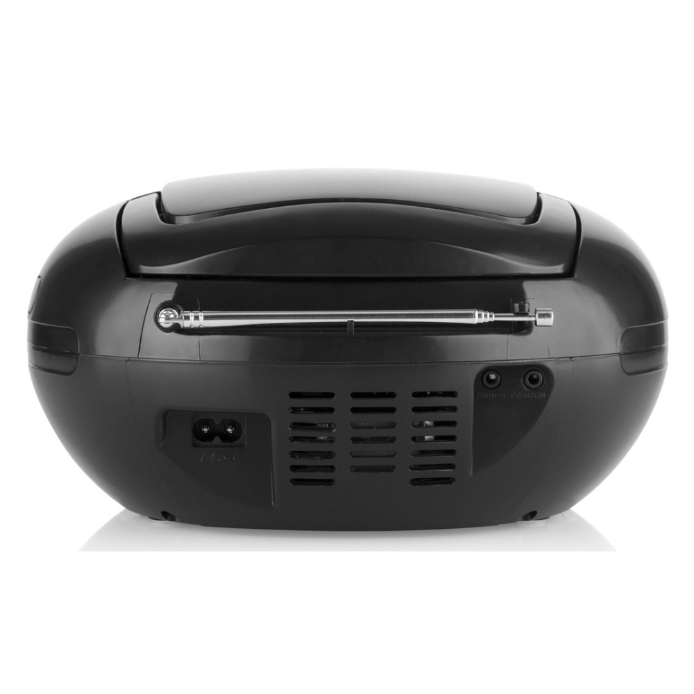 Radio cu CD JVC RD-E221B, 2 x 1.3 W RMS, FM/USB/MP3, AUX IN, iesire pentru casti, negru [5]