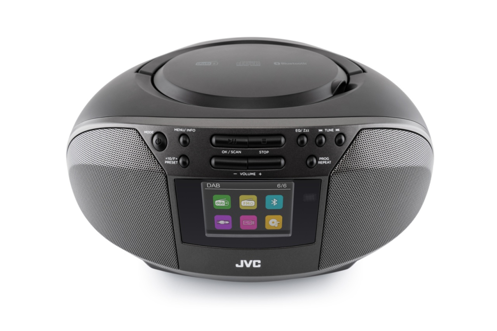Radio cu CD JVC RD-E664B-DAB, 2x2.5W RMS, Bluetooth, USB, afisaj LCD, ceas, telecomanda, negru [7]