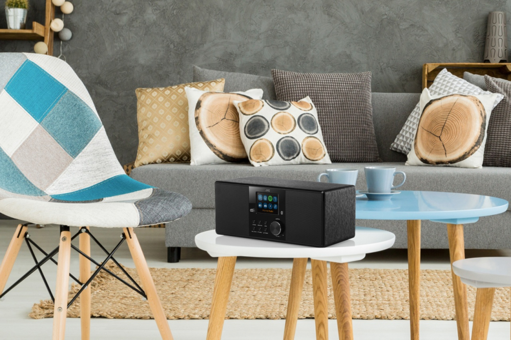 Radio internet JVC RA-E981B, 10W RMS, tuner DAB+/FM, Bluetooth, LCD 2.8", WiFi, Spotifiy Connect, telecomanda, USB, AUX, negru [8]