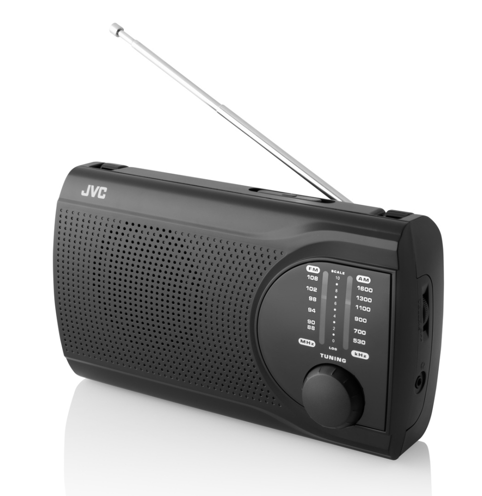 Radio JVC RA-E321B, tuner analogic FM/AM, mufa jack 3.5 mm pentru casti, negru [7]