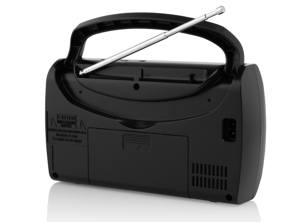 Radio JVC RA-E321B, tuner analogic FM/AM, mufa jack 3.5 mm pentru casti, negru [3]