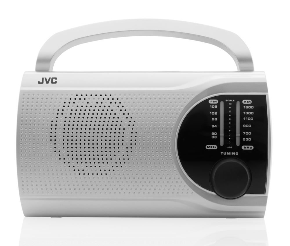 Radio JVC RA-E321S, tuner analogic FM/AM, mufa jack pentru casti, argintiu [4]