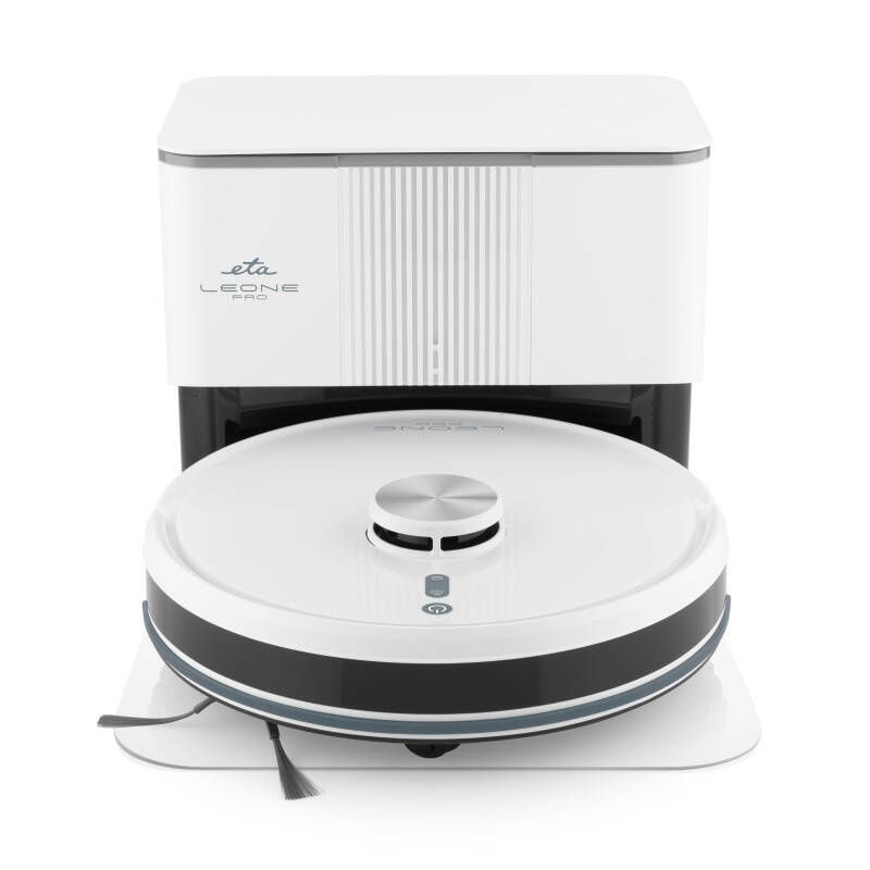 Robot aspirator si mop ETA Leone Pro 6244 90000, baterie Li-Ion 14.4 V/ 5200 mAh, Wi-Fi, navigatie laser, motor digital, alb [5]