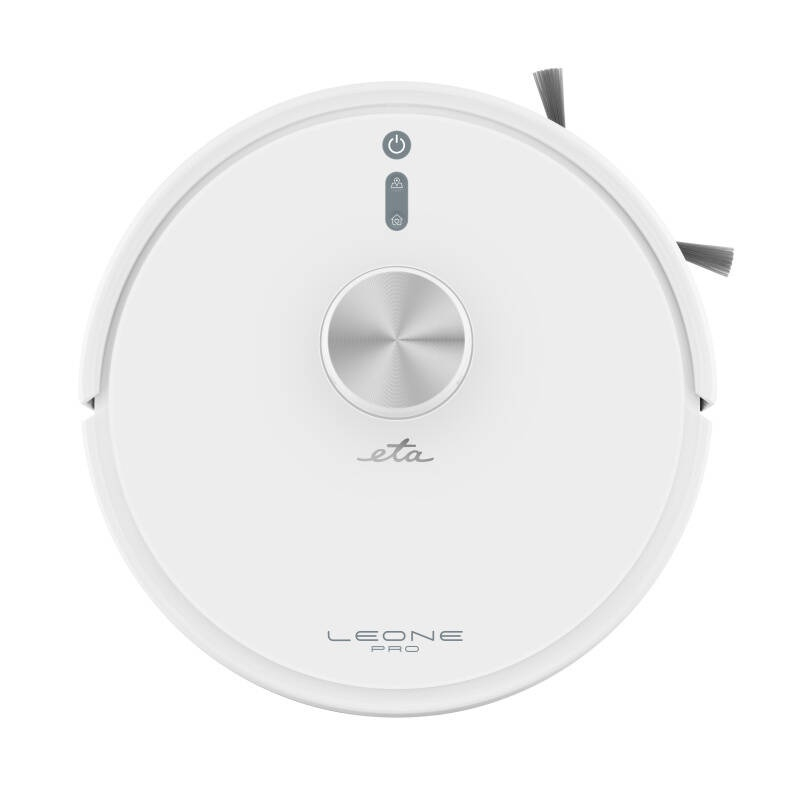Robot aspirator si mop ETA Leone Pro 6244 90000, baterie Li-Ion 14.4 V/ 5200 mAh, Wi-Fi, navigatie laser, motor digital, alb [4]