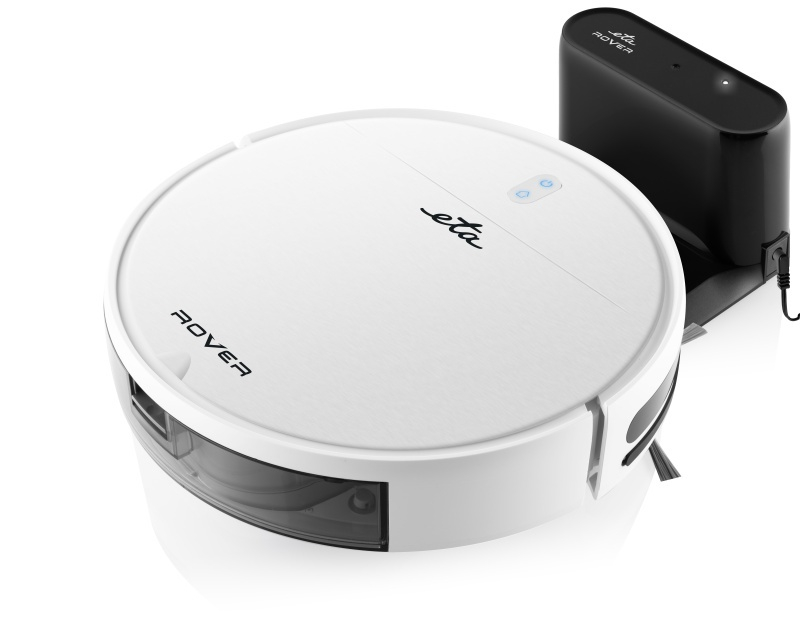 Robot aspirator si mop ETA Rover 1248 90000, Li-Ion 14.4 V/ 2600 mAh, telecomanda, tehnologie SMART, alb [4]