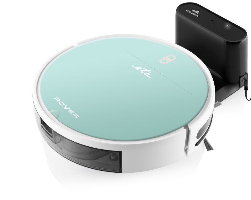 Robot aspirator si mop ETA Rover 1248 90020, Li-Ion 14.4 V/ 2600 mAh, telecomanda, tehnologie SMART, verde mentol [3]