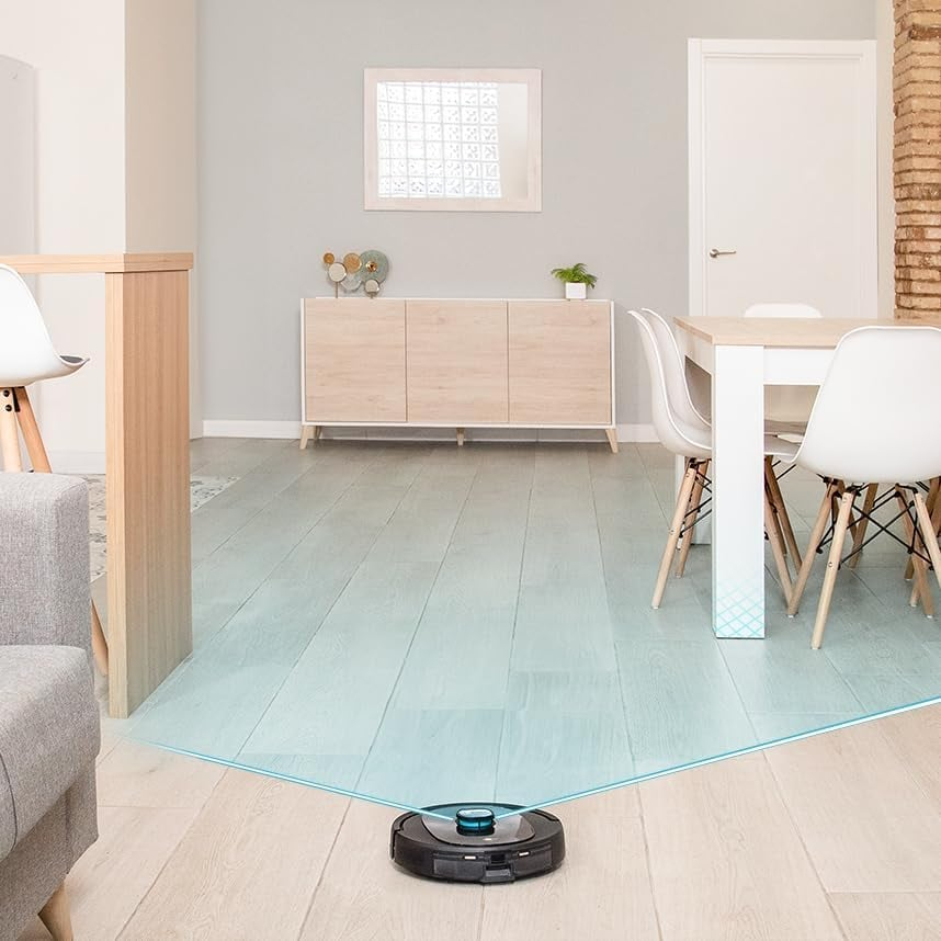 Robot de aspirare Cecotec Conga 8290 Immortal Ultra Power Home X-Treme, 7000 Pa, iTech Laser Eye, baza autocuratare, autonomie 280 minute, aspirator si mop [6]