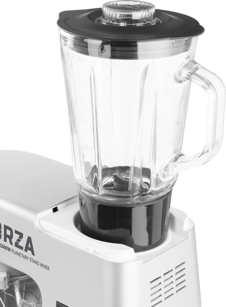 Robot de bucatarie ECG FORZA 5500 Giorno Argento, 1500 W, 6,5 litri, LCD, sistem de amestecare planetar [10]