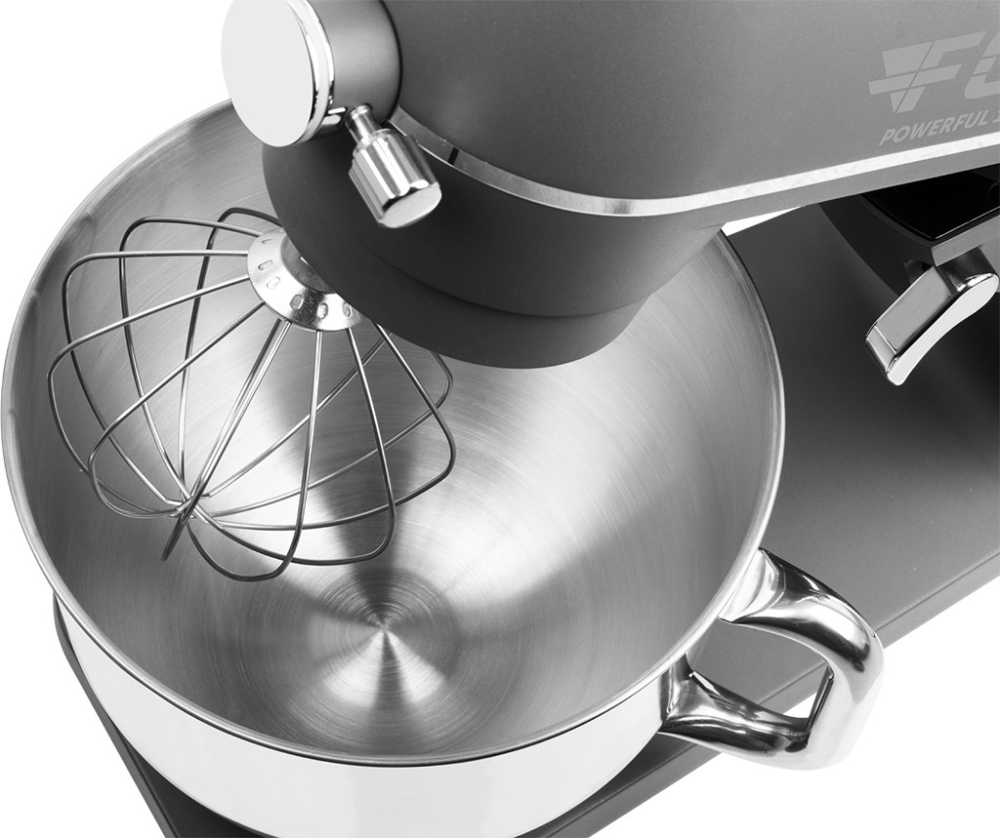 Robot de bucatarie ECG FORZA 6600 Metallo Scuro, 1800 W, 6,5 litri, LCD, sistem de amestecare planetar [5]