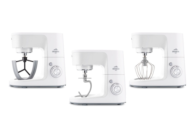 Robot de bucatarie ETA Gratussino III Smart 3023 90000, 1200 W, 4.5 litri, roti dintate metalice, gri/alb [2]