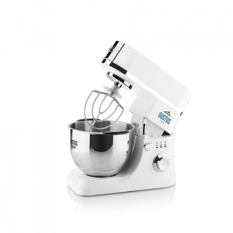 Robot de bucatarie ETA Gustus IV 4128 90000, 1200 W, 5.5 litri, 6 viteze, sistem de amestecare planetar, alb [5]
