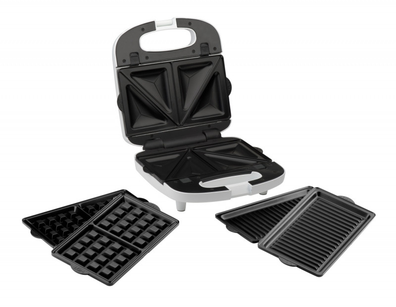 Sandwich maker 3 in 1 ETA Tampo 4156, 700 W, 3 tipuri de placi detasabile, deschidere pana la 180° [2]