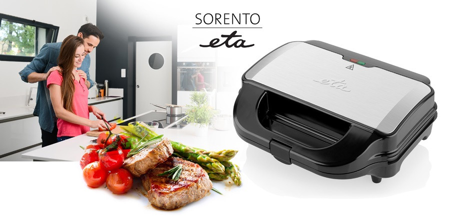 Sandwich-maker 4 in 1, ETA Sorento 3151, 900 W, otel inoxidabil, 4 tipuri de placi detasabile [5]