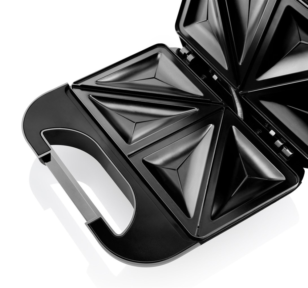 Sandwich maker GALLET TRELON CRO615, 750 W, otel inoxidabil, 4 sandwich-uri triunghiulare [5]