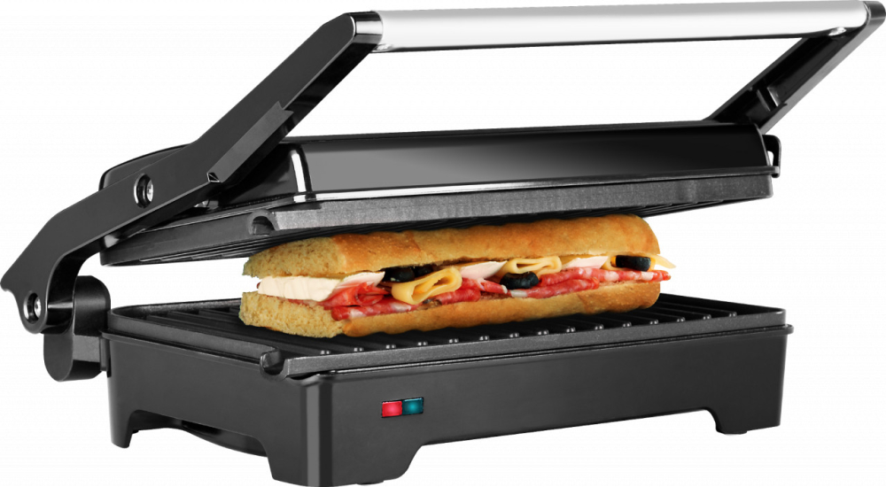Sandwich-maker&grill, ECG S 2070 Panini, 1200 W, placi nonaderente [9]