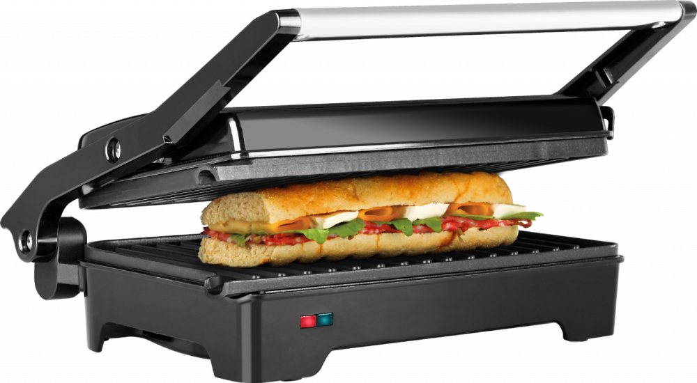 Sandwich-maker&grill, ECG S 2070 Panini, 1200 W, placi nonaderente [7]