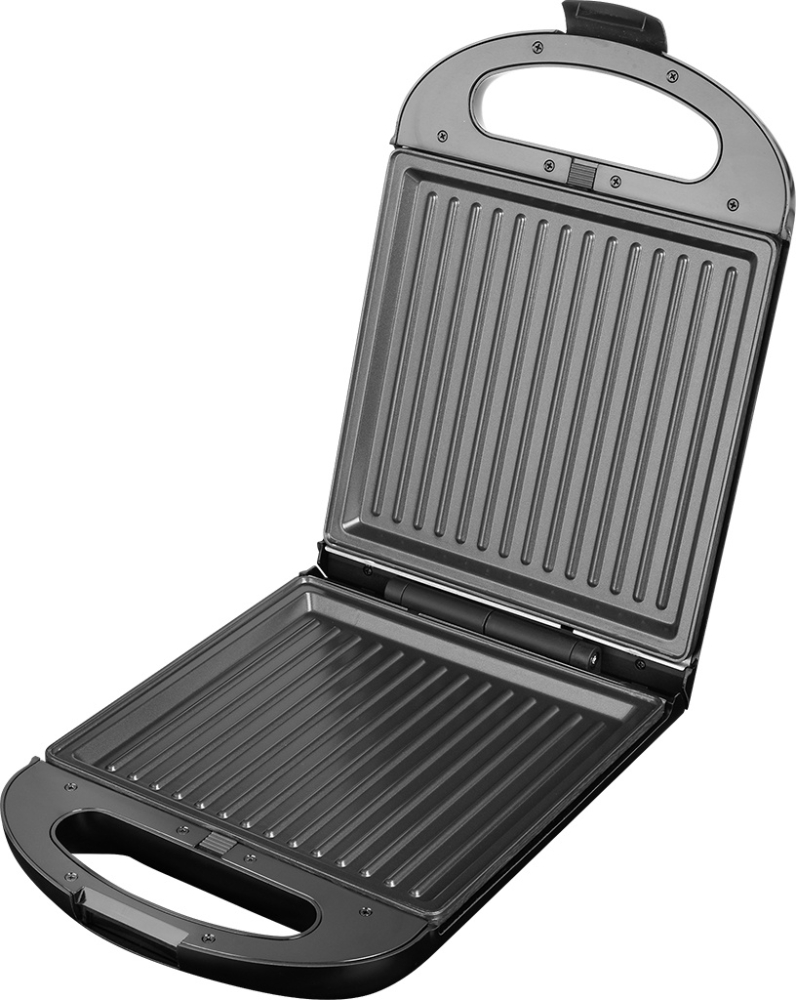 Sandwich maker grill ECG S 4310, 1200 W, 3 tipuri de placi interschimbabile 23 x 23 cm, unghi deschidere 105° [4]