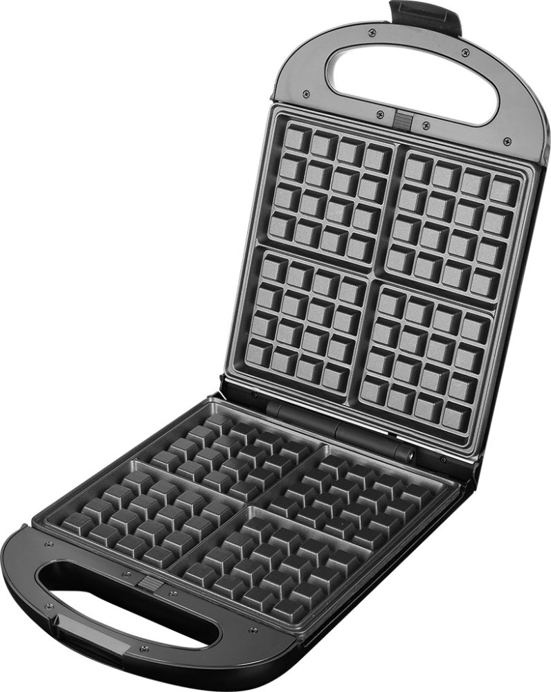 Sandwich maker grill ECG S 4310, 1200 W, 3 tipuri de placi interschimbabile 23 x 23 cm, unghi deschidere 105° [5]