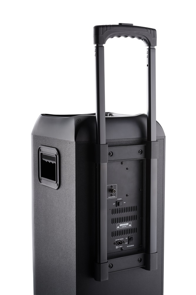 Sistem audio portabil JVC XS-EP514B, 150W (RMS), Acumulator 11.1 V/4 Ah (16 h), Bluetooth, USB, Radio FM, Microfon, AUX IN, Intrare chitara [8]