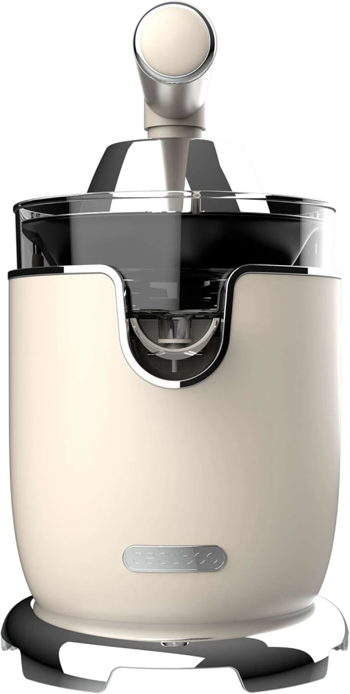 Storcator de citrice Cecotec RetroJuice 1000, 1000W, Inox, 2 conuri, anti picurare [2]