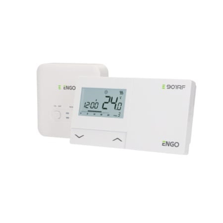 Termostat de ambient ENGO E901RF programabil, fara fir  [2]