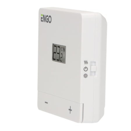 Termostat de camera ENGO EASY cu fir, alb, baterie [5]